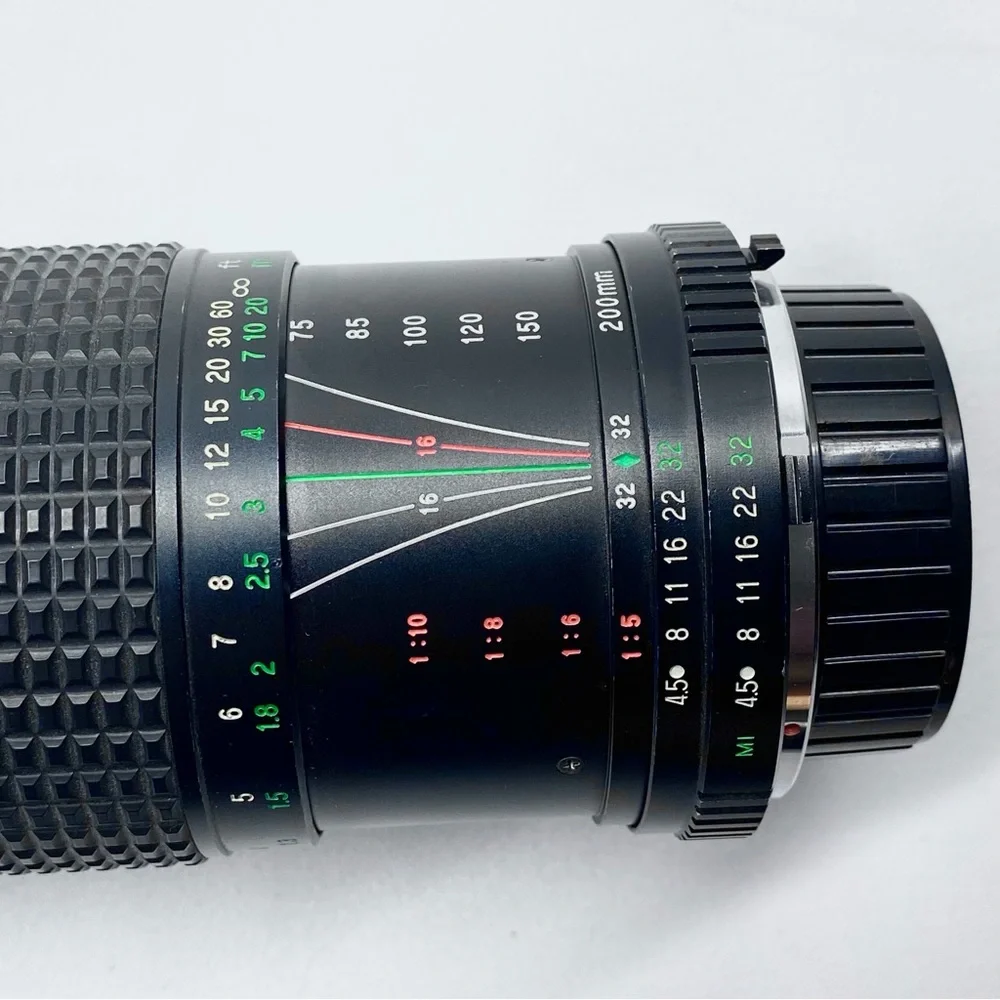 Vintage Five Star Macro Auto Zoom Lense Made In Japan